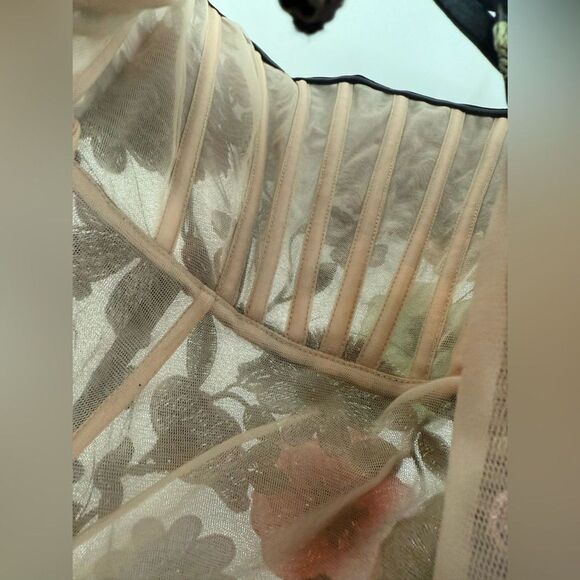 NWOT BRONX AND BANCO Bouquet Maraya Mini Dress in Black Multi, size S - Picture 13 of 16